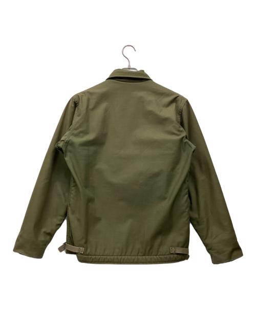 海軍 A-2（海軍 A-2）海軍 A-2 (海軍 A-2) ミリタリージャケット オリーブ サイズ: S 34-36の古着・服飾アイテム