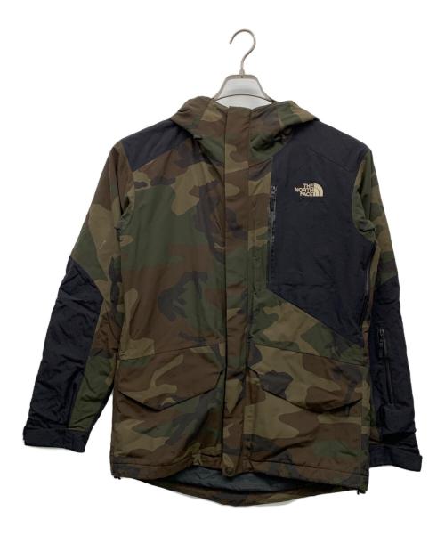 THE NORTH FACE（ザ ノース フェイス）THE NORTH FACE (ザ ノース フェイス) CLIFDEN DULUX PARKA オリーブ× ブラック サイズ:Mの古着・服飾アイテム
