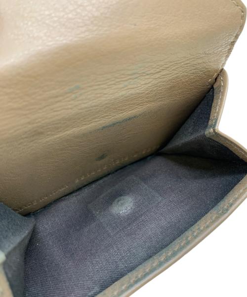 BALENCIAGA（バレンシアガ）BALENCIAGA (バレンシアガ) コンパクトウォレット ベージュの古着・服飾アイテム