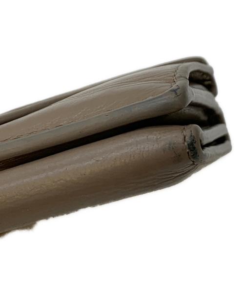 BALENCIAGA（バレンシアガ）BALENCIAGA (バレンシアガ) コンパクトウォレット ベージュの古着・服飾アイテム