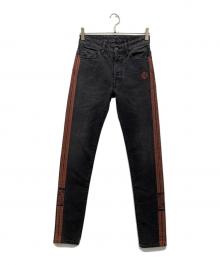 MARCELO BURLON（マルセロバーロン）の古着「デニムパンツ」｜ブラック