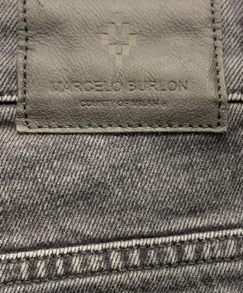 MARCELO BURLON（マルセロバーロン）MARCELO BURLON (マルセロバーロン) デニムパンツ ブラック サイズ:28の古着・服飾アイテム