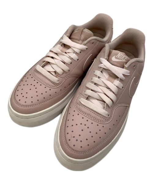 NIKE（ナイキ）NIKE (ナイキ) COURT VISION ALTA ピンク サイズ:24の古着・服飾アイテム