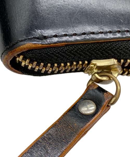 PORTER（ポーター）PORTER (ポーター) L字ラウンドファスナー財布 ブラックの古着・服飾アイテム