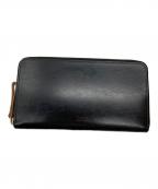 PORTERポーター）の古着「ラウンドファスナー財布」｜ブラック