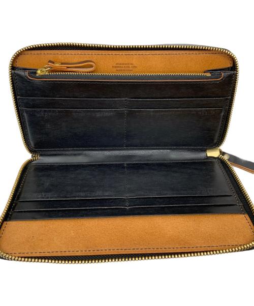 PORTER（ポーター）PORTER (ポーター) ラウンドファスナー財布 ブラックの古着・服飾アイテム