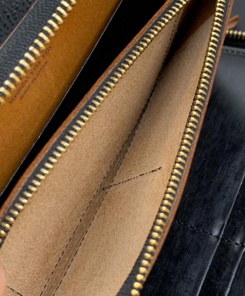 PORTER（ポーター）PORTER (ポーター) ラウンドファスナー財布 ブラックの古着・服飾アイテム