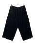 Y's（ワイズ）の古着「ウールパンツ」｜ブラック