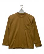 THE NORTH FACEザ ノース フェイス）の古着「L/S Heavy Cotton Tee」｜ブラウン