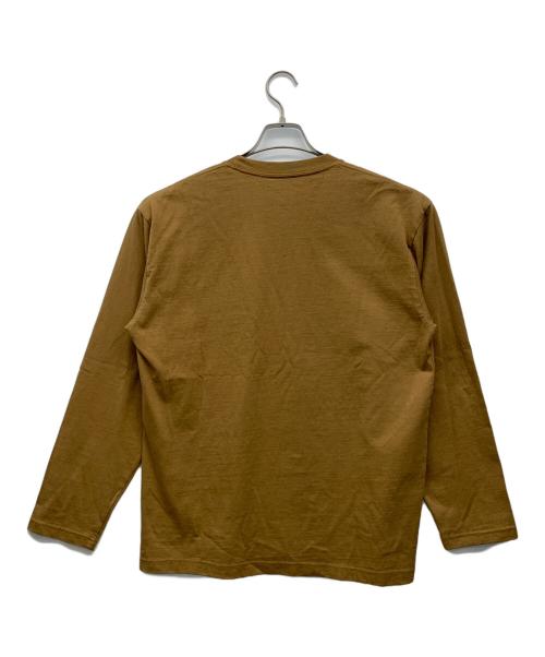 THE NORTH FACE（ザ ノース フェイス）THE NORTH FACE (ザ ノース フェイス) L/S Heavy Cotton Tee ブラウン サイズ:L 未使用品の古着・服飾アイテム