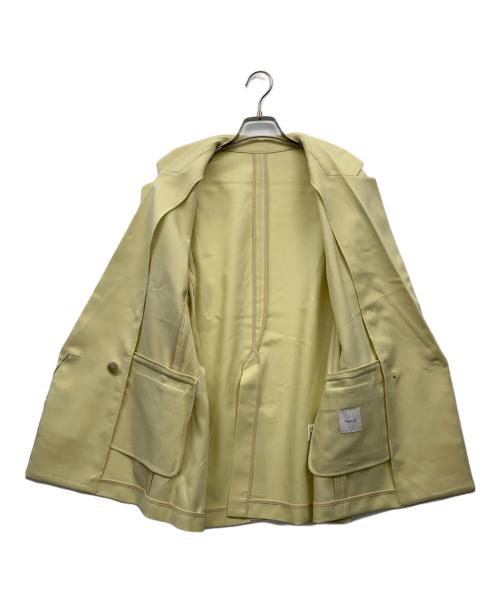 apart by lowrys（アパートバイローリーズ）apart by lowrys (アパートバイローリーズ) リネンライクＷジャケット レモンイエロー サイズ:F 未使用品の古着・服飾アイテム