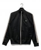 FRED PERRYフレッドペリー）の古着「トラックジャケット」｜ブラック
