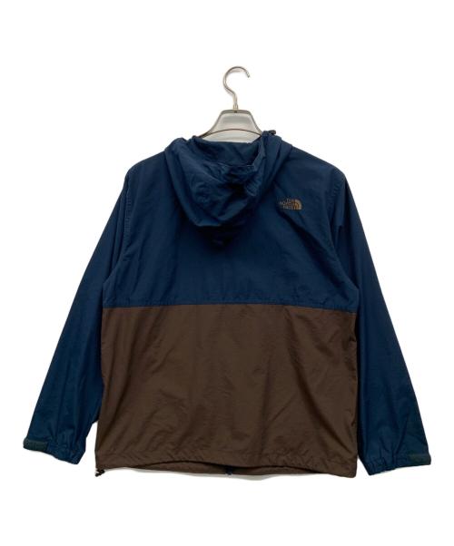 THE NORTH FACE（ザ ノース フェイス）THE NORTH FACE (ザ ノース フェイス) コンパクトジャケット ネイビー×ブラウン サイズ:Sの古着・服飾アイテム