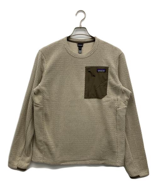 Patagonia（パタゴニア）Patagonia (パタゴニア) メンズ・R1 エア・クルー アイボリー サイズ:Mの古着・服飾アイテム