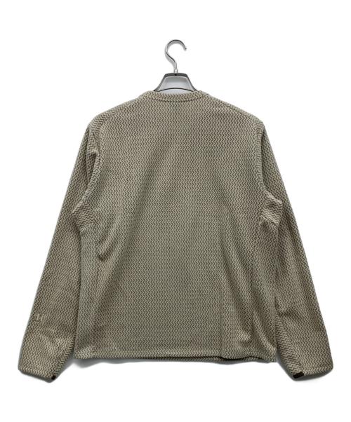 Patagonia（パタゴニア）Patagonia (パタゴニア) メンズ・R1 エア・クルー アイボリー サイズ:Mの古着・服飾アイテム