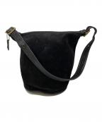 COACHコーチ）の古着「バケツ型ショルダーバッグ」｜ブラック