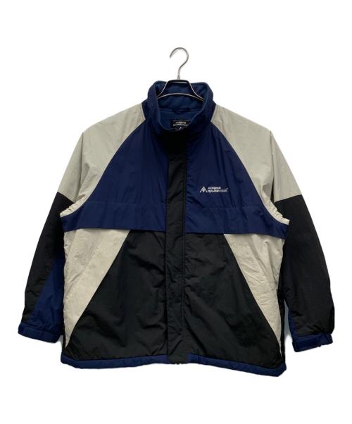 niko and（ニコアンド）niko and (ニコアンド) 中綿ジャケット ネイビー サイズ:Lの古着・服飾アイテム