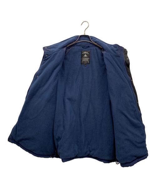 niko and（ニコアンド）niko and (ニコアンド) 中綿ジャケット ネイビー サイズ:Lの古着・服飾アイテム