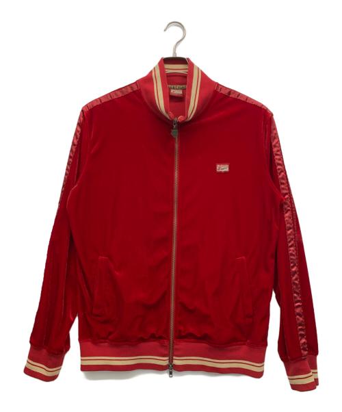 Onitsuka Tiger（オニツカタイガー）Onitsuka Tiger (オニツカタイガー) トラックジャケット レッド サイズ:XLの古着・服飾アイテム