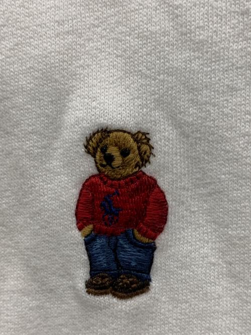 POLO RALPH LAUREN（ポロ・ラルフローレン）POLO RALPH LAUREN (ポロ・ラルフローレン) ジップパーカー ホワイト サイズ:Sの古着・服飾アイテム