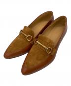 A.P.C.アーペーセー）の古着「ビットパンプス」｜ブラウン