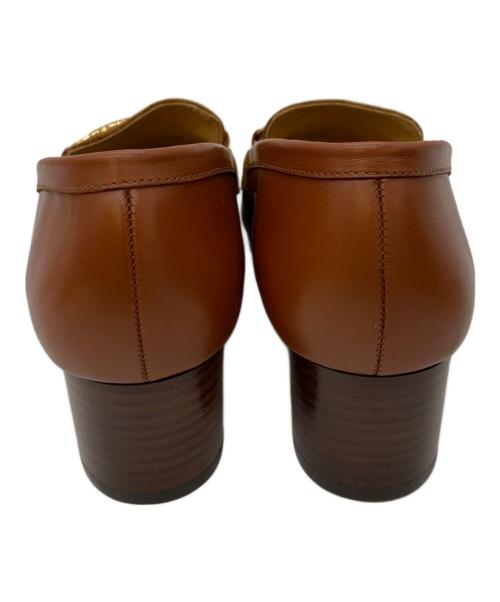 A.P.C.（アーペーセー）A.P.C. (アーペーセー) ビットパンプス ブラウン サイズ:38の古着・服飾アイテム