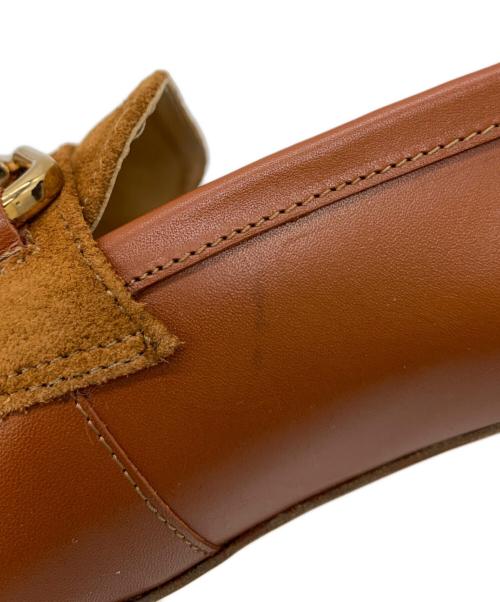 A.P.C.（アーペーセー）A.P.C. (アーペーセー) ビットパンプス ブラウン サイズ:38の古着・服飾アイテム