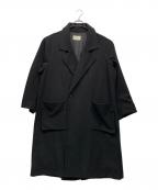 shiki tokyoシキトウキョウ）の古着「チェスターコート」｜ブラック