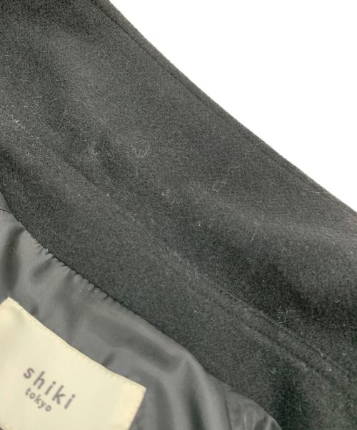shiki tokyo（シキトウキョウ）shiki tokyo (シキトウキョウ) チェスターコート ブラック サイズ:Sの古着・服飾アイテム