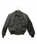 ALPHAアルファ）の古着「CWU-45/フライトジャケット」｜グリーン