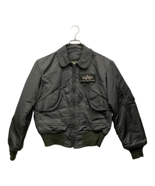 ALPHA（アルファ）ALPHA (アルファ) CWU-45/フライトジャケット グリーン サイズ:Sの古着・服飾アイテム