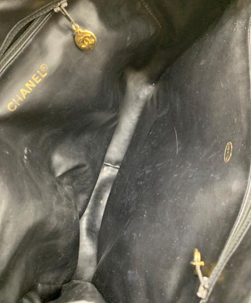 CHANEL（シャネル）CHANEL (シャネル) ココマークチェーンショルダーバッグ ブラックの古着・服飾アイテム