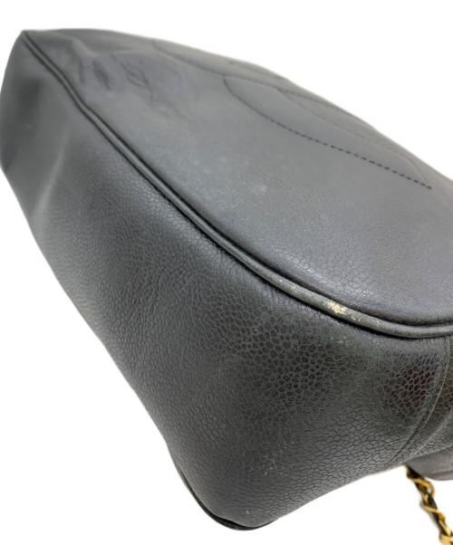 CHANEL（シャネル）CHANEL (シャネル) ココマークチェーンショルダーバッグ ブラックの古着・服飾アイテム