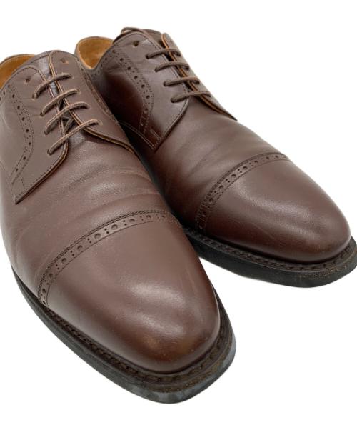 SCOTCH GRAIN（スコッチグレイン）SCOTCH GRAIN (スコッチグレイン) レザーシューズ ブラウン サイズ:25の古着・服飾アイテム