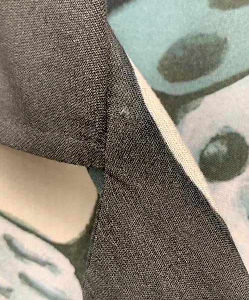 stussy（ステューシー）stussy (ステューシー) 半袖シャツ ブラック×ホワイト サイズ:Mの古着・服飾アイテム