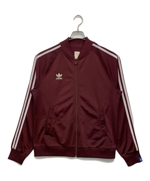 adidas Originals（アディダスオリジナル）adidas originals (アディダスオリジナル) トラックジャケット ワインレッド サイズ:Sの古着・服飾アイテム