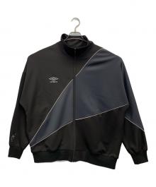 UMBRO×AZUL by moussy（アンブロ×アズールバイマウジー）の古着「トラックブルゾン」｜ブラック