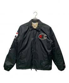 Champion（チャンピオン）の古着「コーチジャケット」｜ブラック