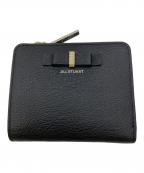 JILL STUARTジルスチュアート）の古着「2つ折り財布」｜ブラック×ピンク