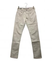 Denham（デンハム）の古着「ホワイトデニムパンツ」｜ホワイト