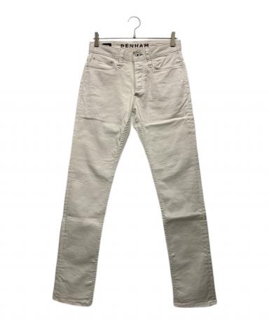 中古・古着通販】Denham (デンハム) ホワイトデニムパンツ ホワイト