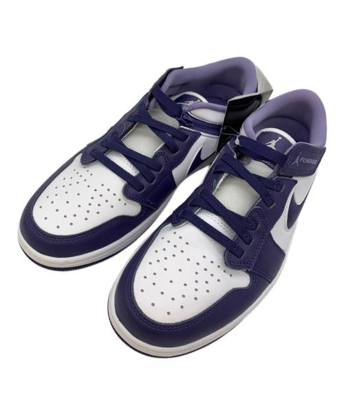 NIKE（ナイキ）NIKE (ナイキ) スニーカー ホワイト×パープル サイズ:28 未使用品の古着・服飾アイテム