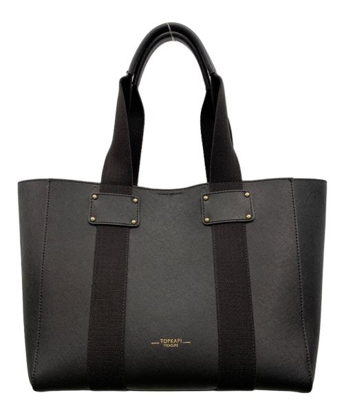 TREASURE TOPKAPI（トレジャートプカピ）TREASURE TOPKAPI (トレジャートプカピ) トートバッグ ブラックの古着・服飾アイテム