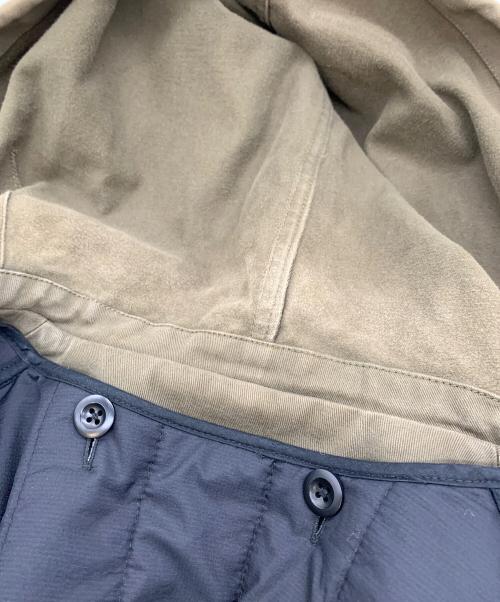 MHL（エムエイチエル）MHL (エムエイチエル) ライナー付モッズコート オリーブ サイズ:Lの古着・服飾アイテム