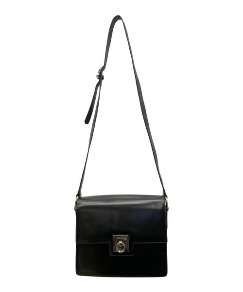 CELINE（セリーヌ）CELINE (セリーヌ) ショルダーバッグ ブラックの古着・服飾アイテム