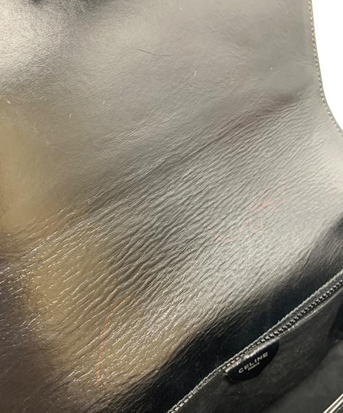 CELINE（セリーヌ）CELINE (セリーヌ) ショルダーバッグ ブラックの古着・服飾アイテム