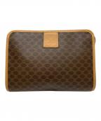 CELINEセリーヌ）の古着「クラッチバッグ」｜ブラウン