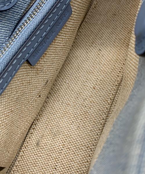 MICHAEL KORS（マイケル・コース）MICHAEL KORS (マイケル・コース) ショルダーバッグ スカイブルーの古着・服飾アイテム