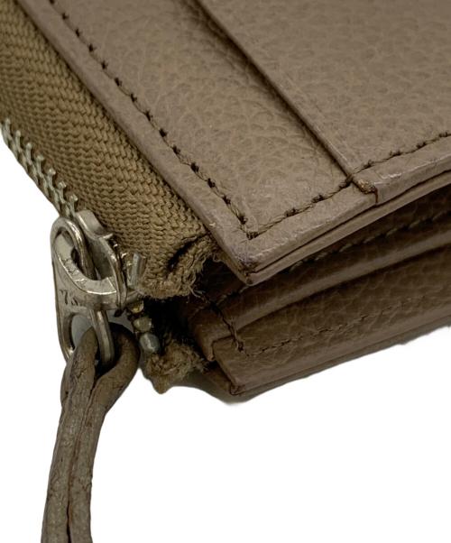 nogake（nogake）nogake (nogake) コンパクトウォレット ベージュの古着・服飾アイテム