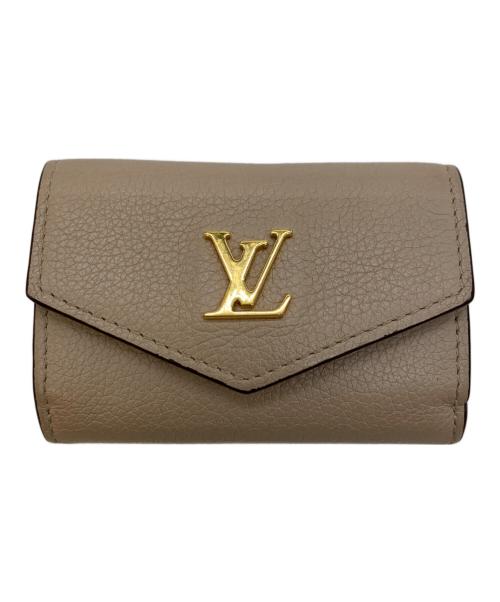LOUIS VUITTON（ルイ ヴィトン）LOUIS VUITTON (ルイ ヴィトン) 3つ折り財布 ベージュの古着・服飾アイテム